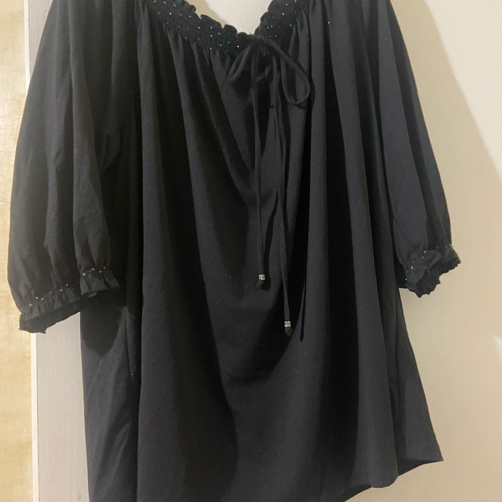 Elegant Black Women's Top